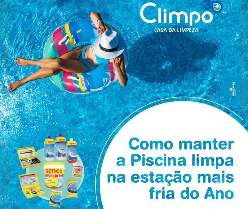 Como manter a Piscina limpa na estação mais fria do ano