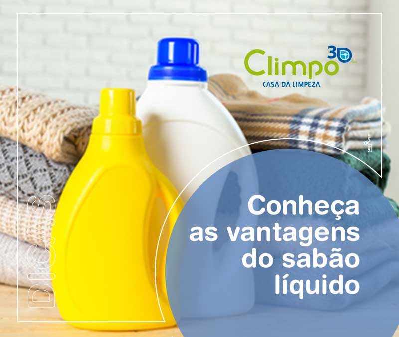 Conheça as vantagens do sabão líquido