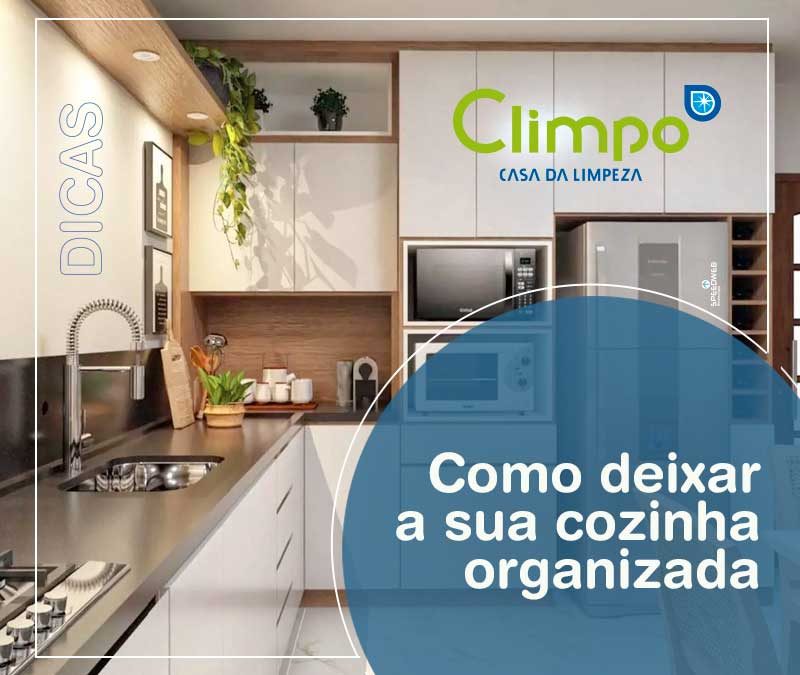 Como deixar a sua cozinha organizada