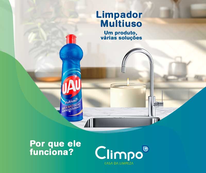 Limpador Multiuso: Um produto e varias soluções