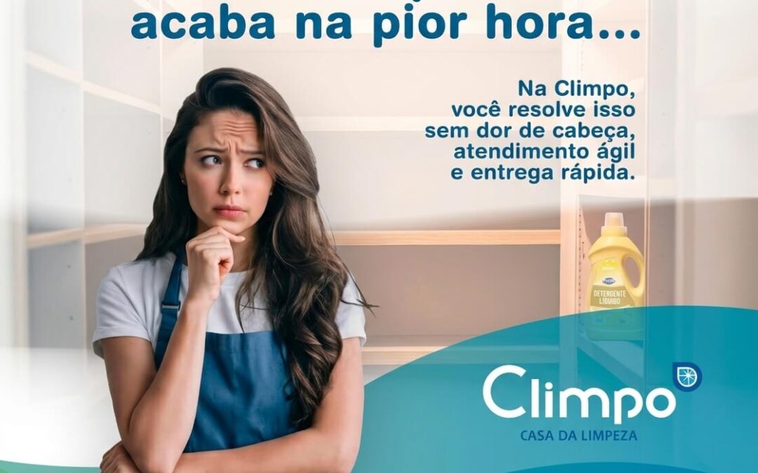 Quando o produto acaba na pior hora…